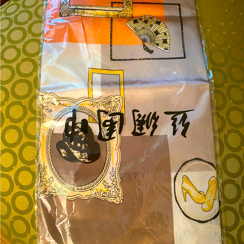 Chinese silk scarf